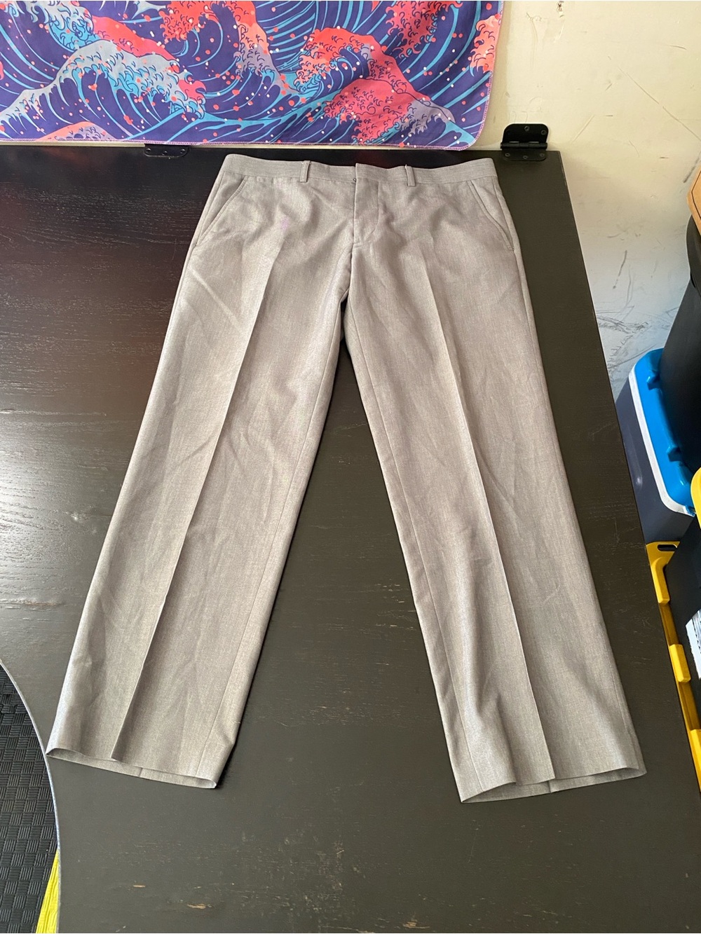 jf j.ferrar Men's Dress Pants in Light Gray
